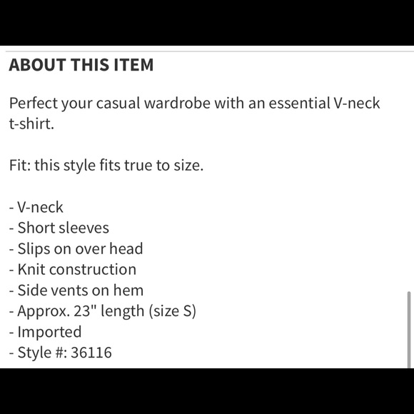 360 Cashmere Micky V neck T-shirt NEW M - Picture 3 of 3